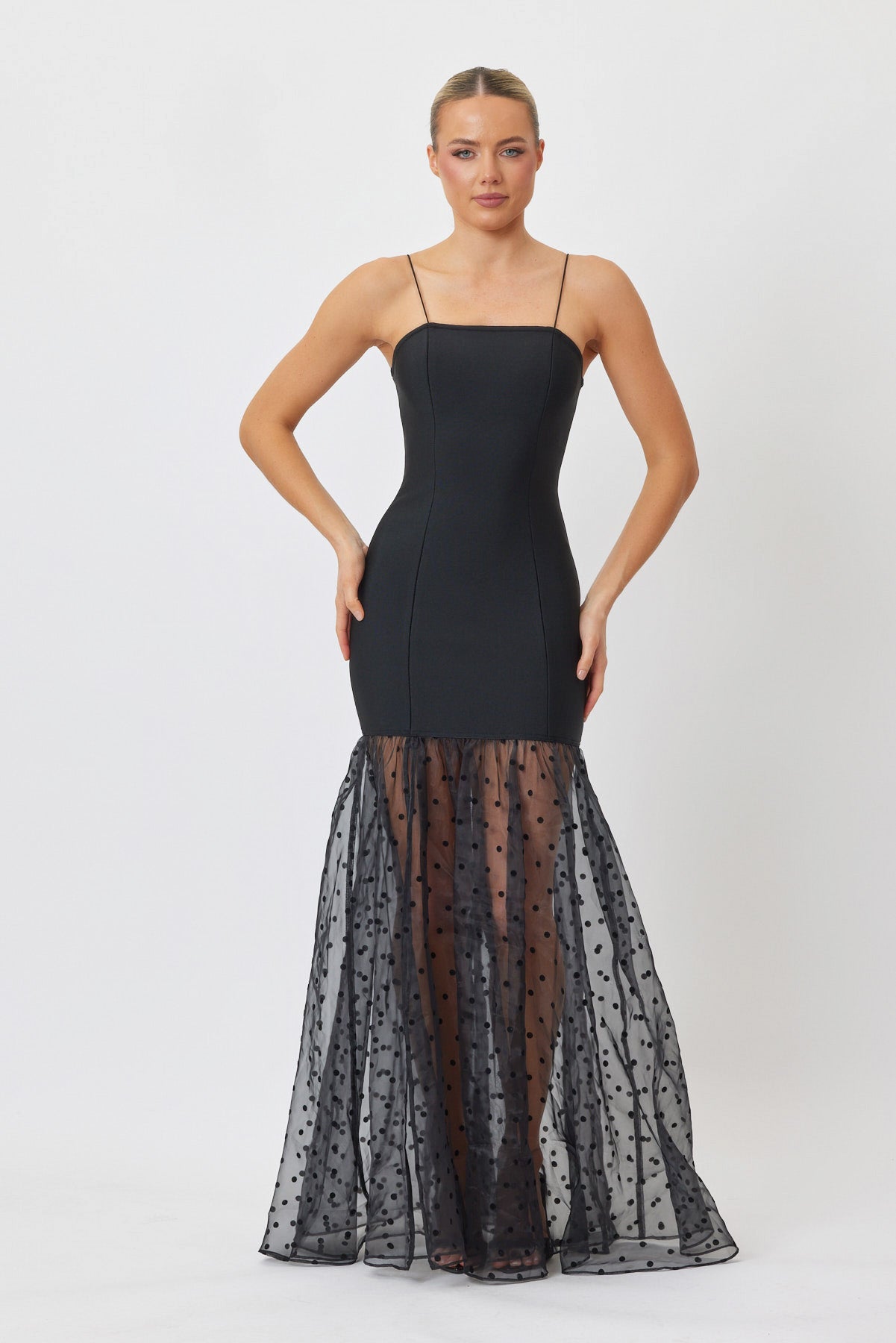 Sample RH2ED Maxi Dress BLACK 6