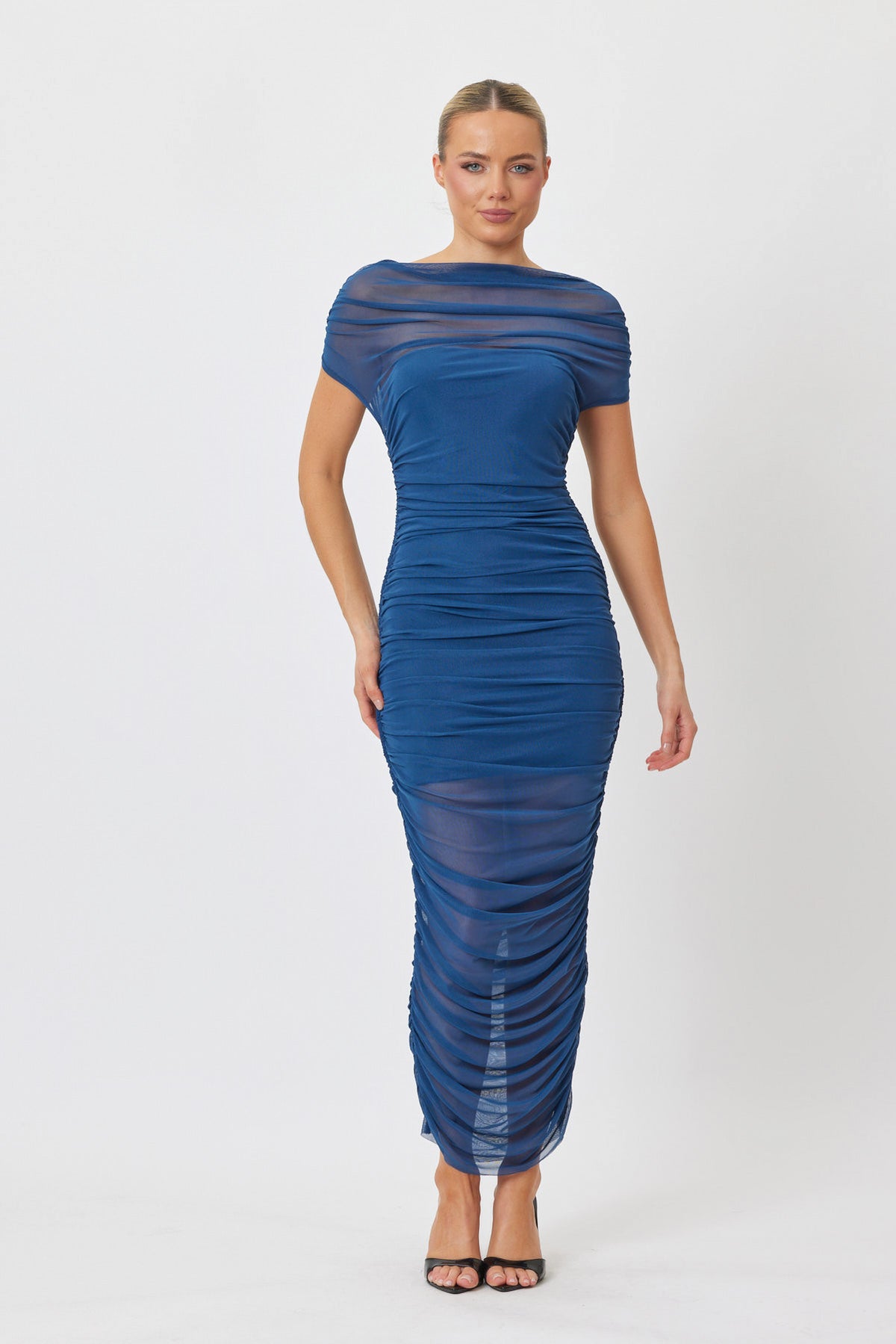 Sample 15VQW Midi Dress BLUE 6