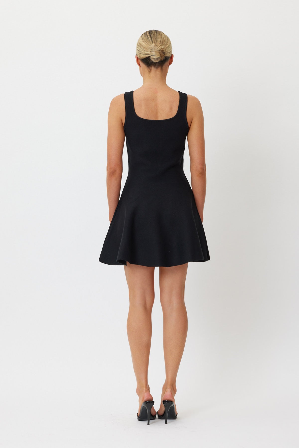 Sample C7QN3O Mini Dress Black 6