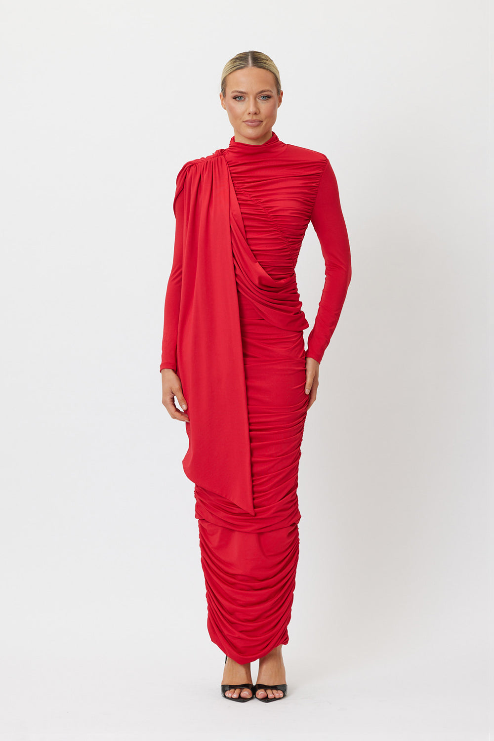 Sample 9W8OYN Maxi Dress Red 6