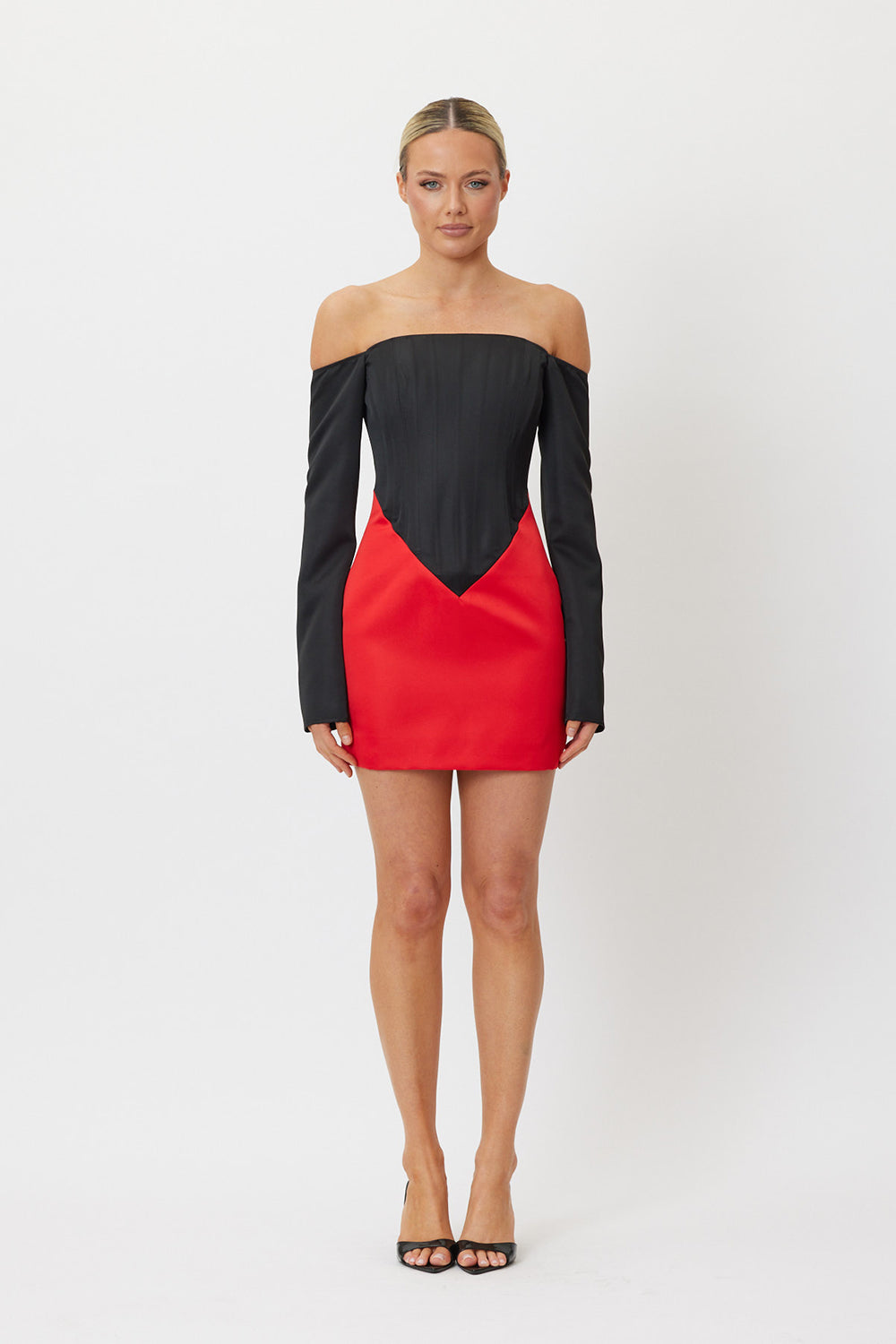 Sample 9BAHQO Mini Dress Black 6