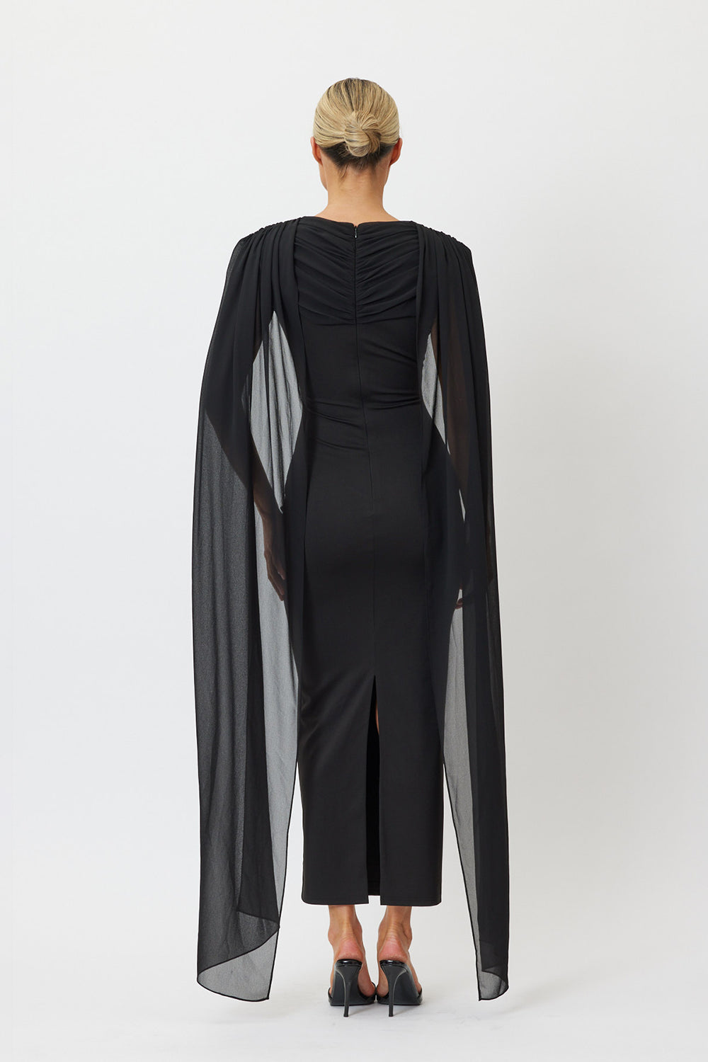 Sample Y3C66J Midi Dress Black 6