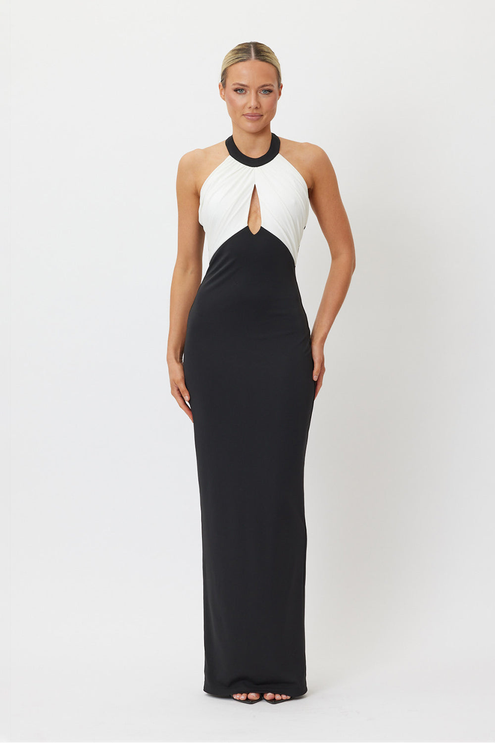 Sample Klk6Ro Midi Dress Black&White 6