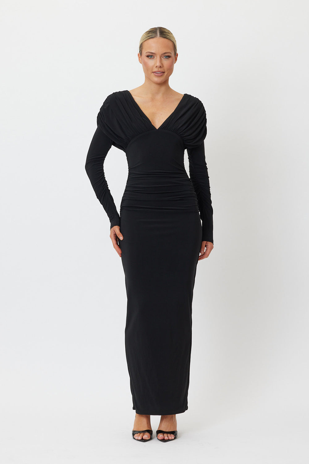 Sample AUE3KJ Maxi Dress Black 6