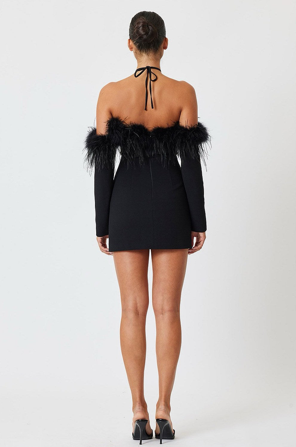 Sample 9QYL1 Mini Dress Black 6