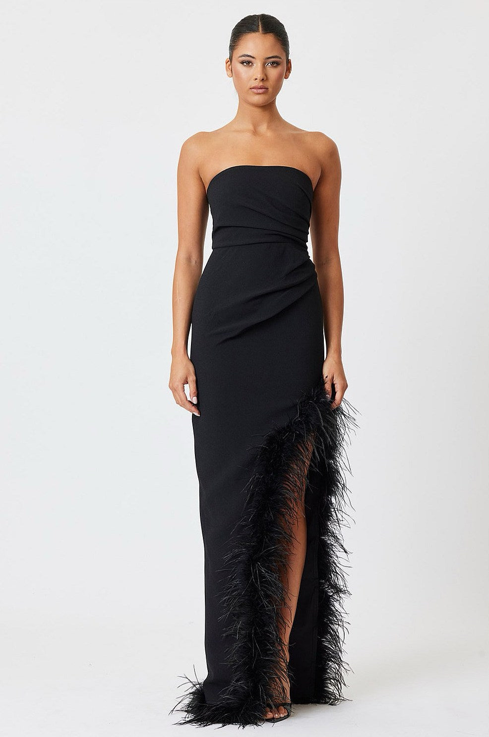 Sample AFETA Maxi Dress Black 6