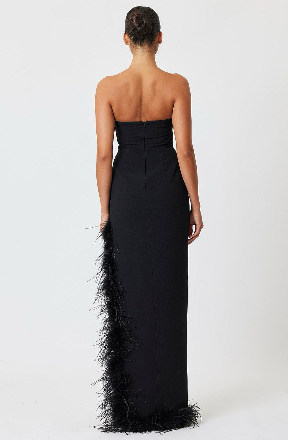 Sample AFETA Maxi Dress Black 6