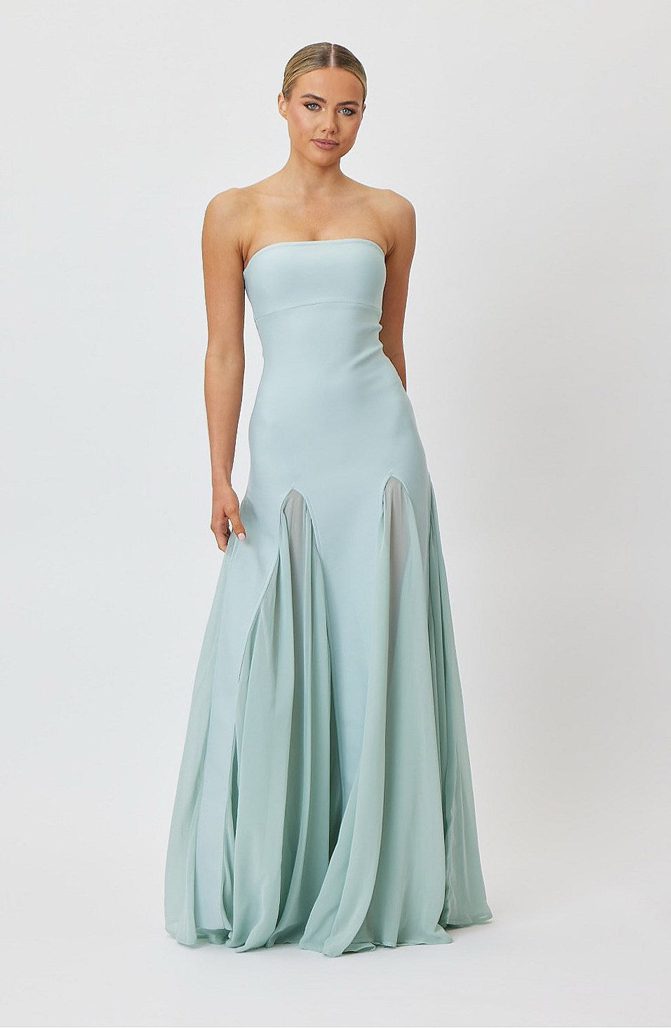 Sample GJED6 Maxi Dress Green 6