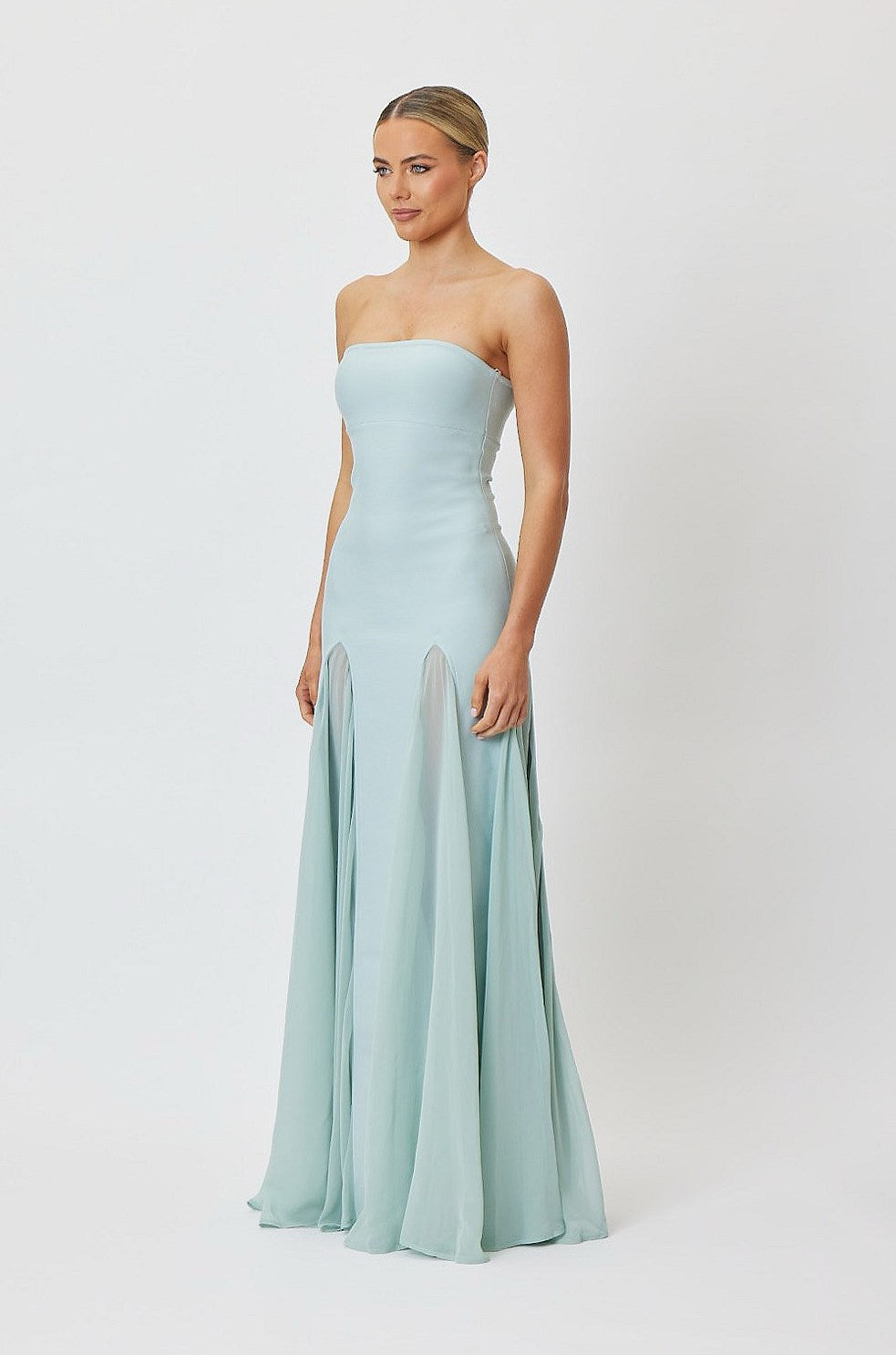 Sample GJED6 Maxi Dress Green 6