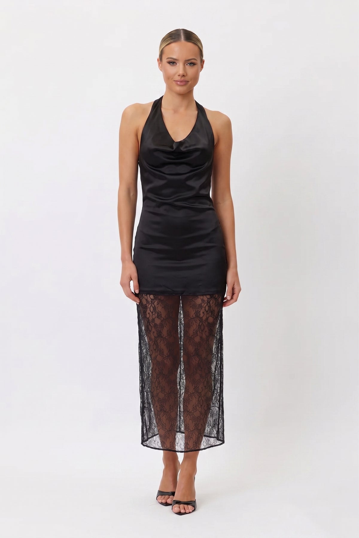 Sample 2V2Y5 Midi Dress Black 6