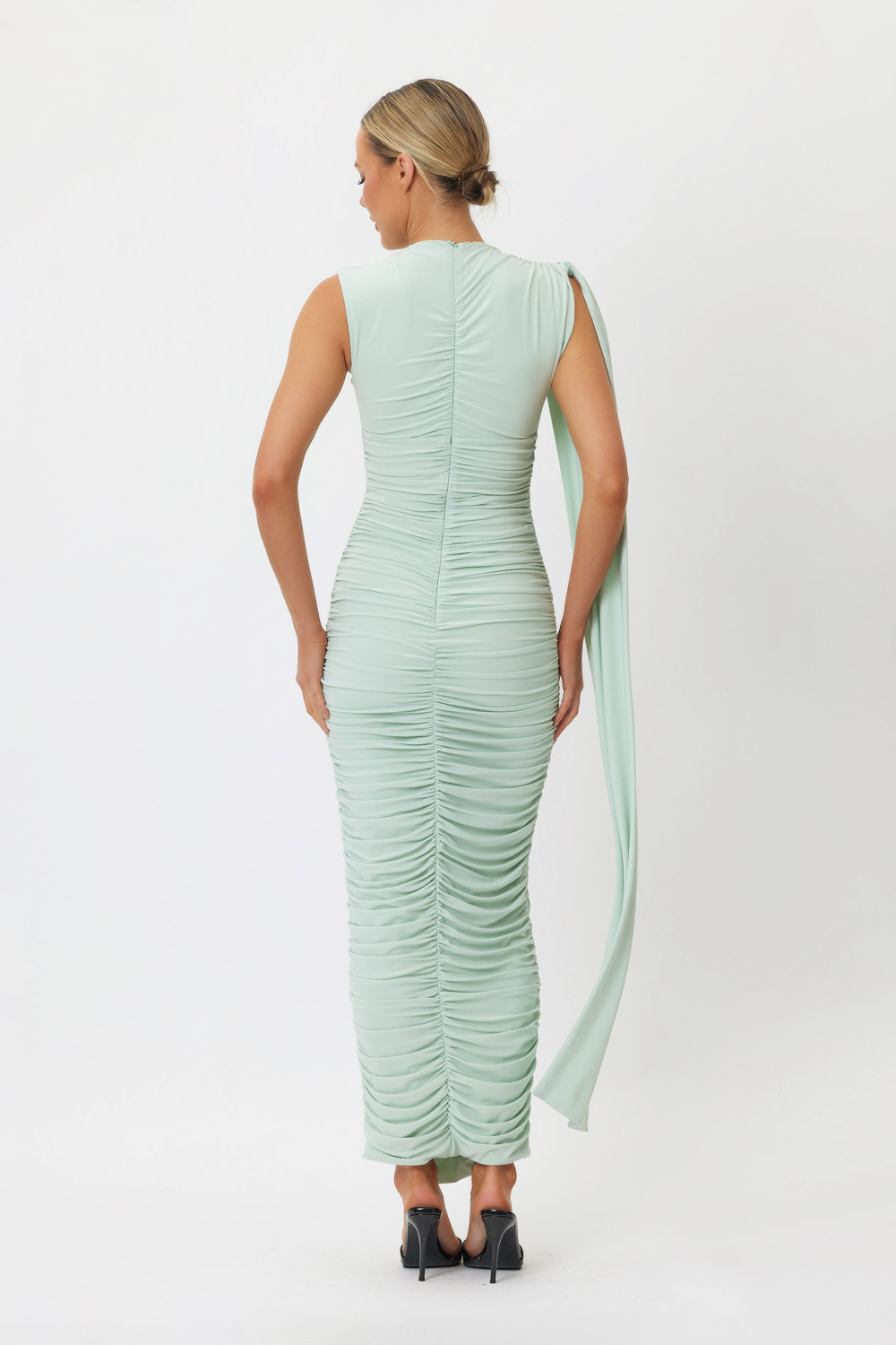 Sample I8W2F Maxi Dress Mint 6