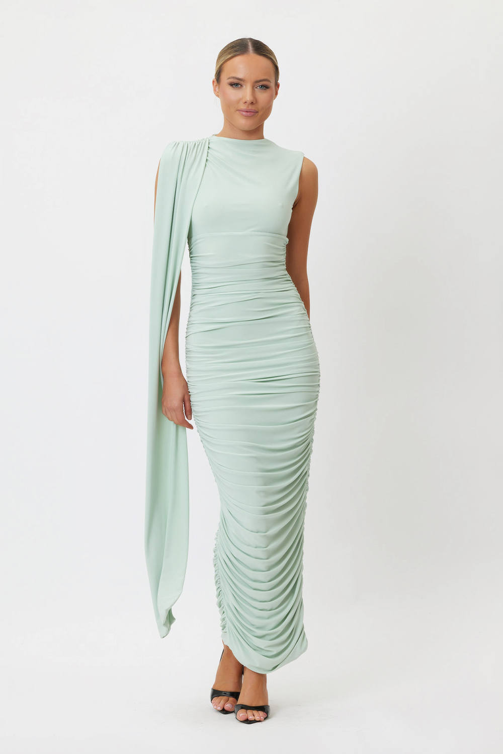Sample I8W2F Maxi Dress Mint 6