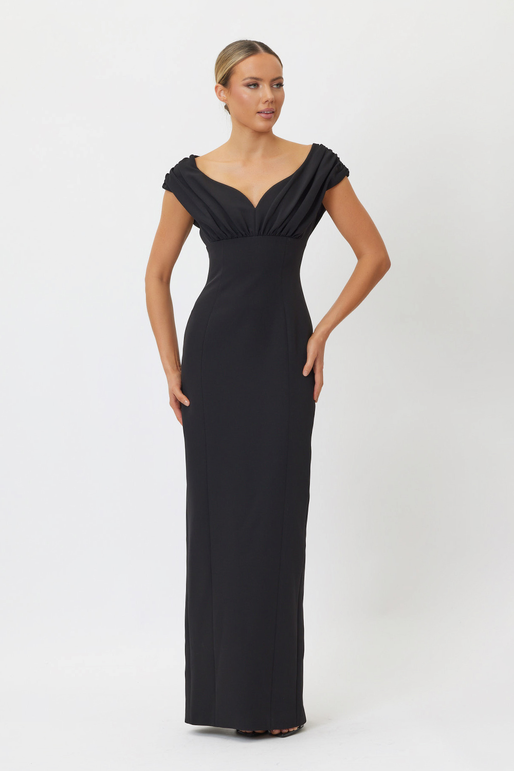 Sample ZYFZU Maxi Dress Black 6