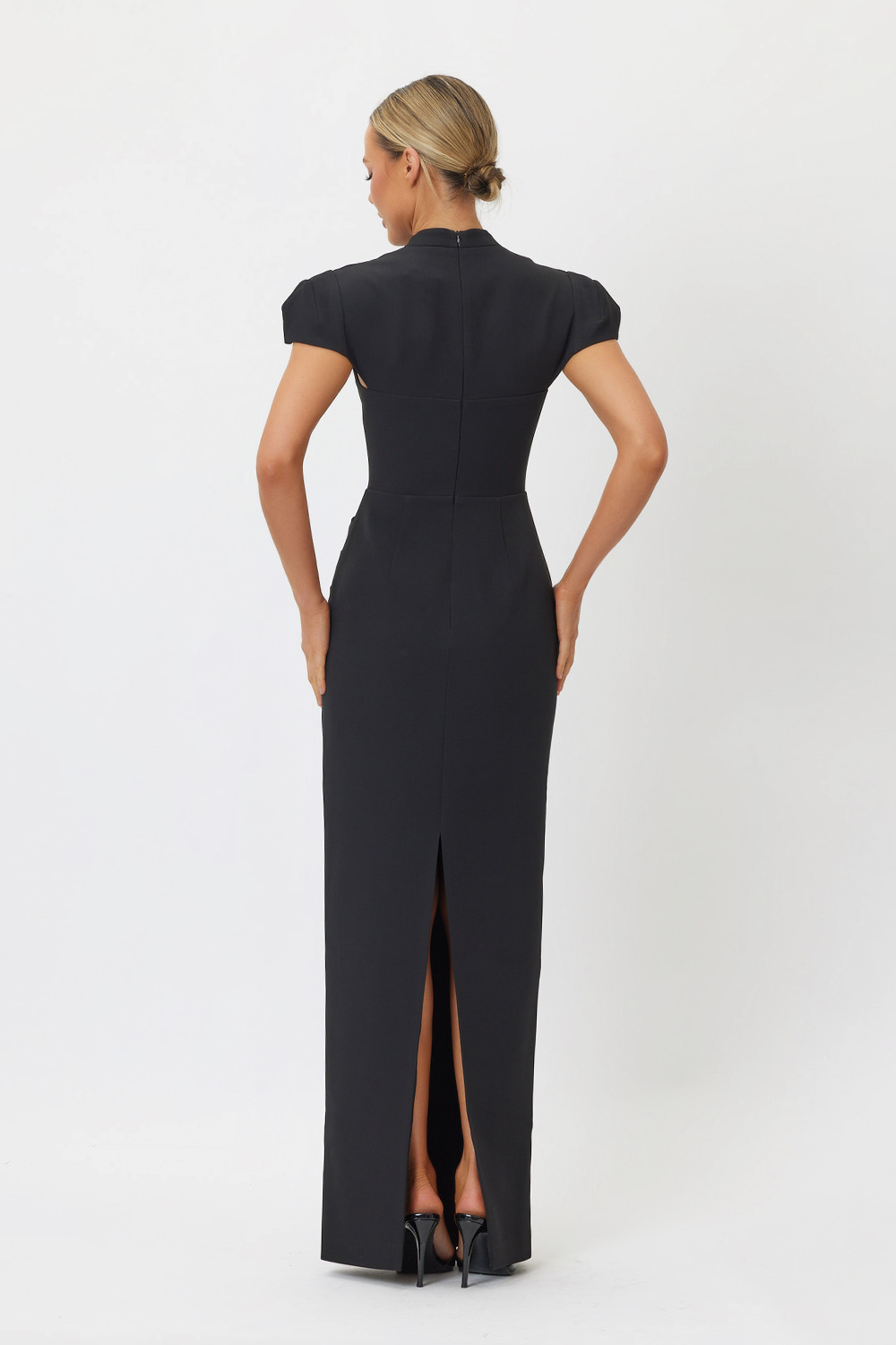 Sample DA60L Maxi Dress Black 6
