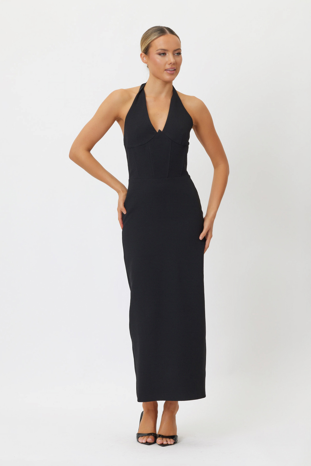 Sample LKCZV Maxi Dress Black 6