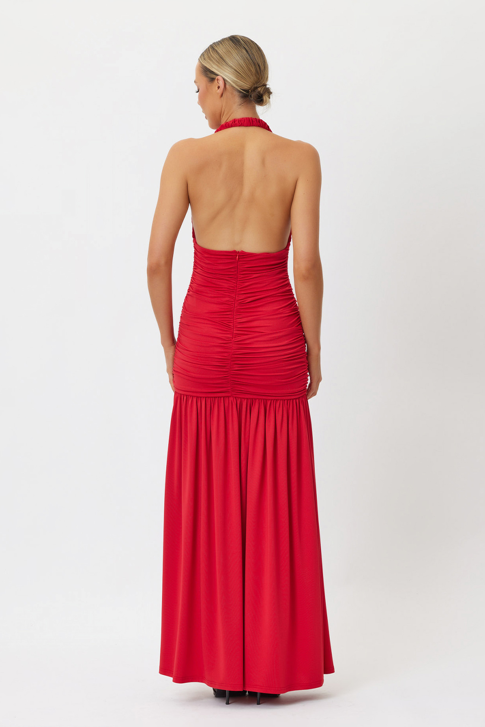 Sample UIAXA Maxi Dress Red 6