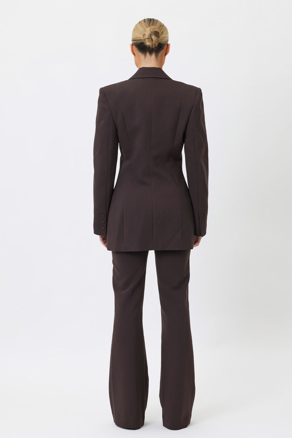 Saffire Blazer Chocolate Brown
