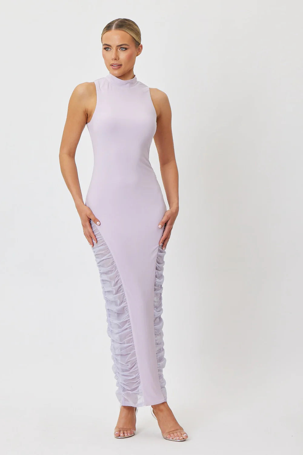 Sample IIKT9 Midi Dress Purple 6