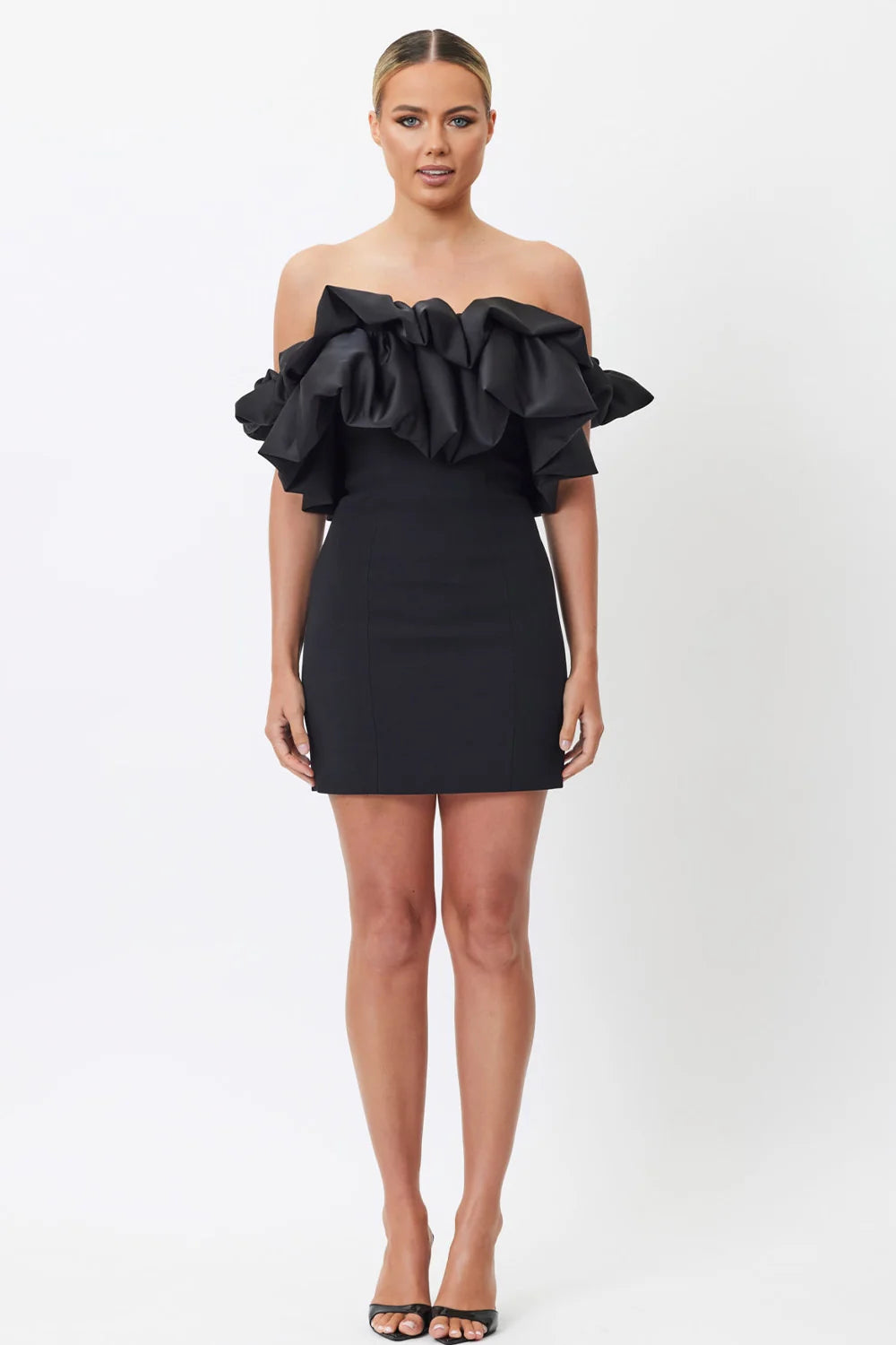 Sample A58N5 Mini Dress Black 10