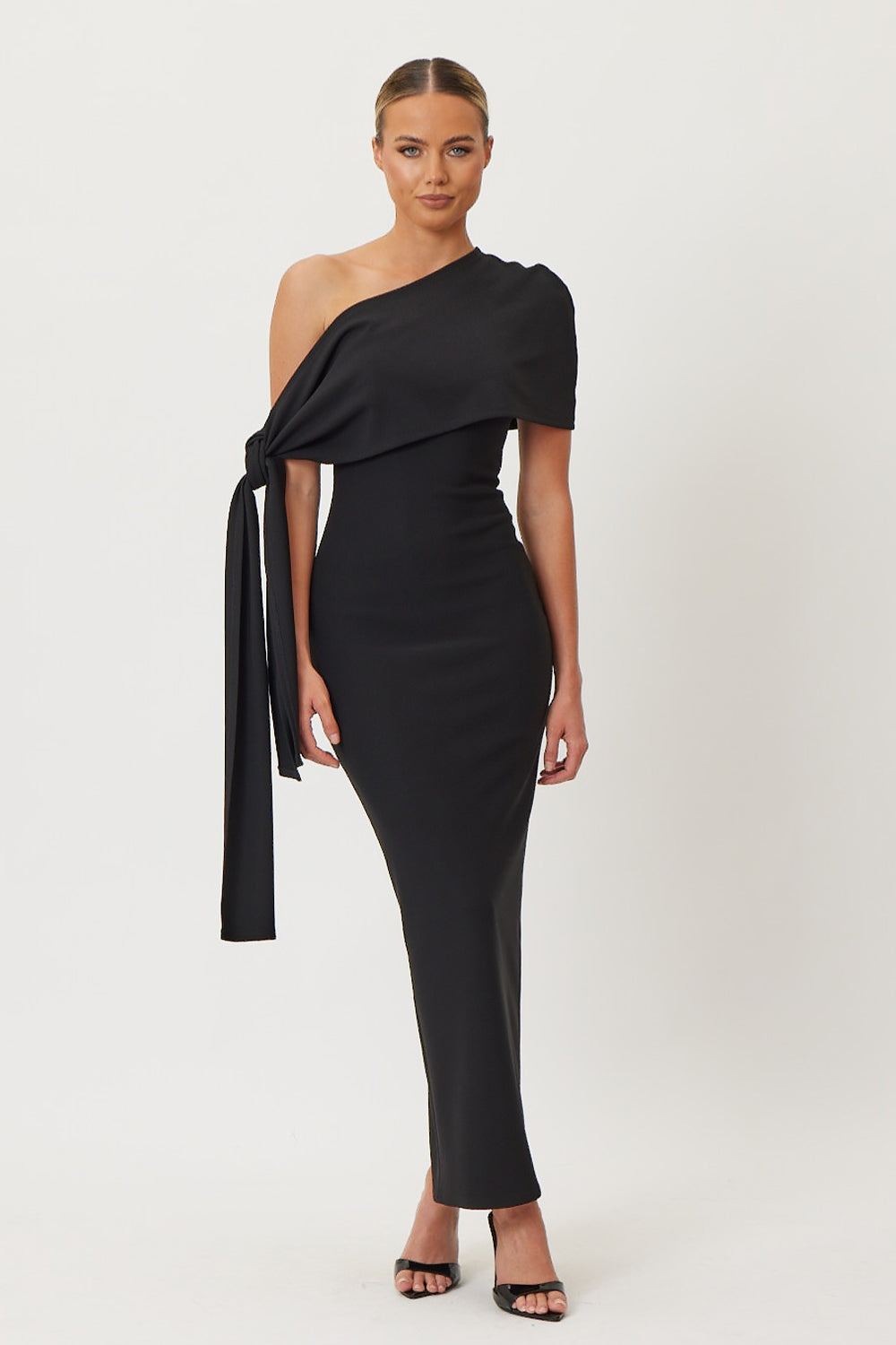 Romilly Midi Dress Black