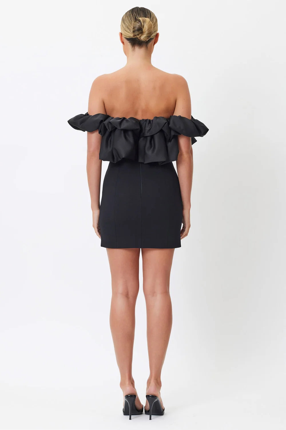 Sample A58N5 Mini Dress Black 10