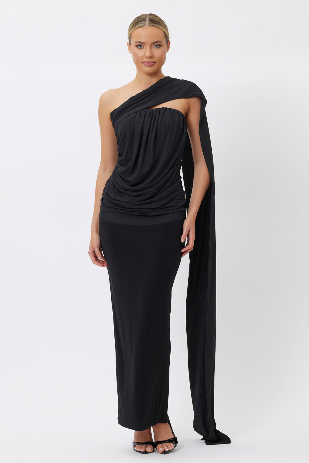 Alyssa Midi Dress Black