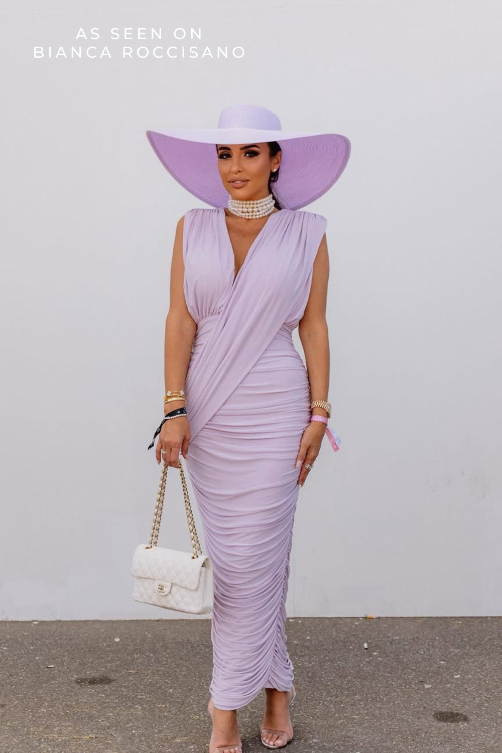Liora Midi Dress Lilac