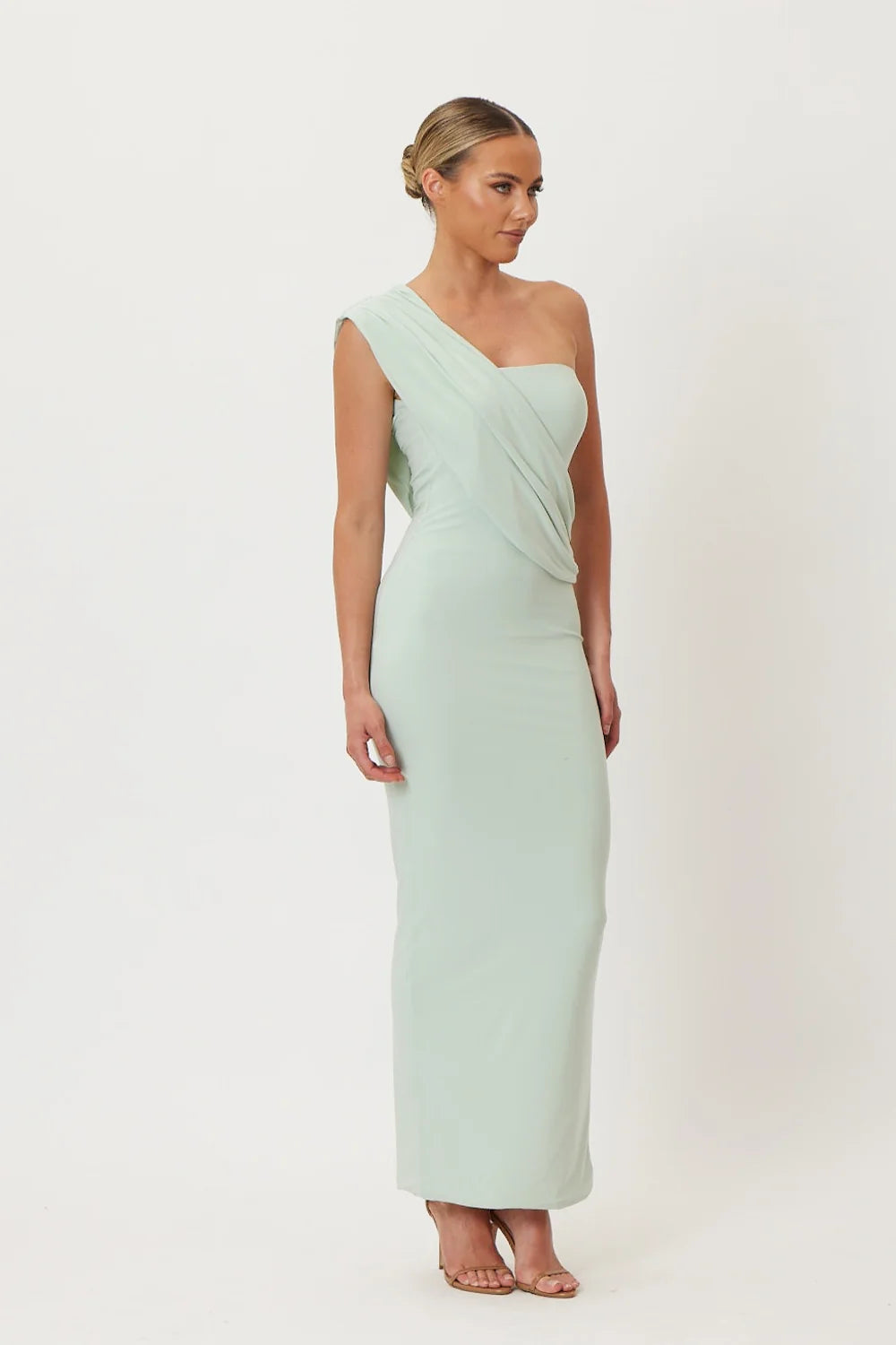 Sample BSXVQ Maxi Dress Green 6