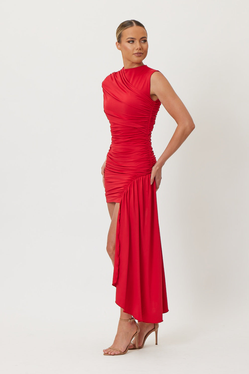 Elysia Mini Dress Red