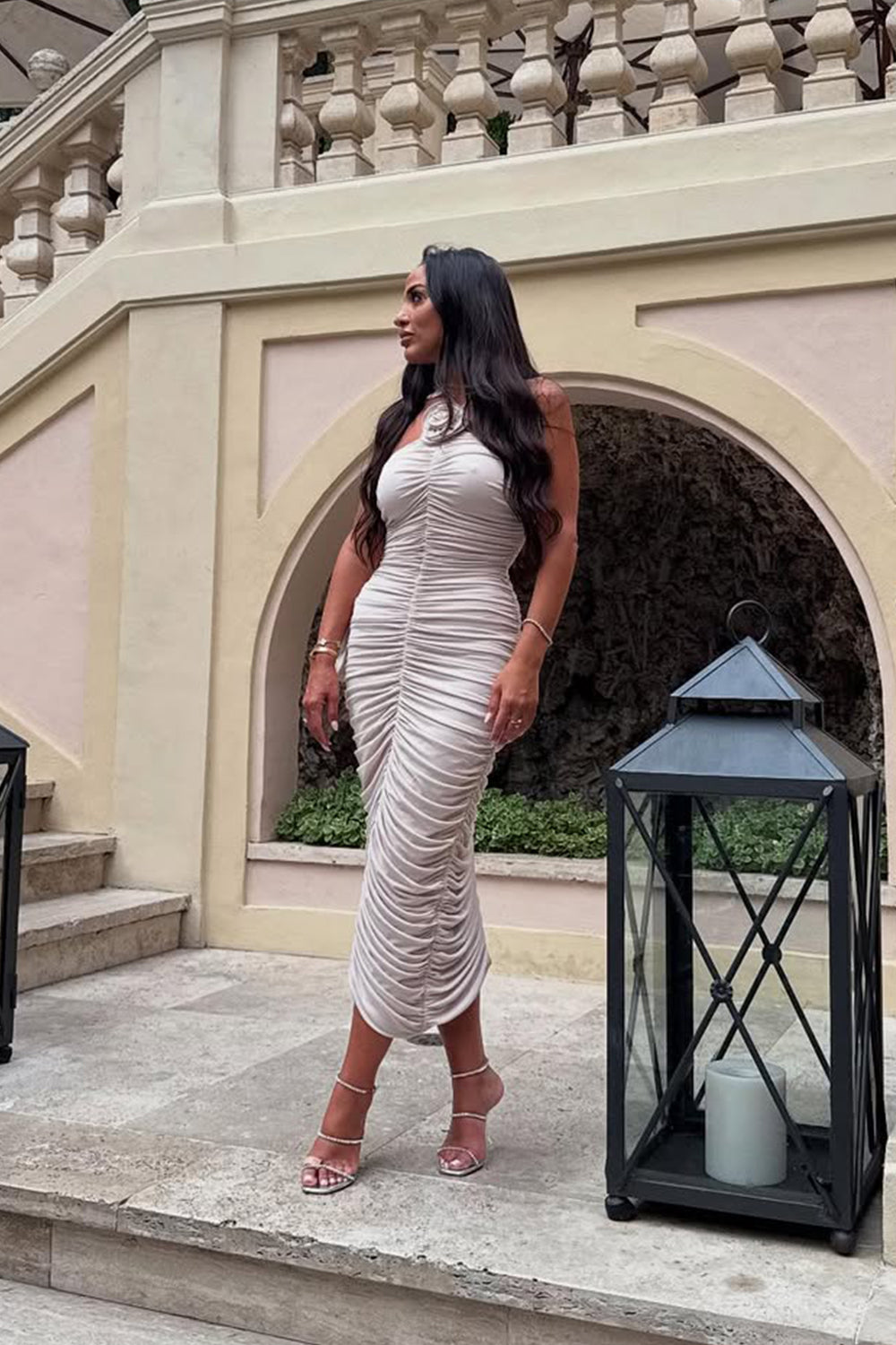 Marebba Midi Dress Oat