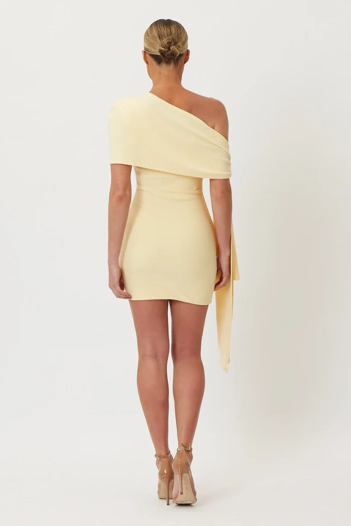 Sample D6PSV Mini Dress Yellow 6