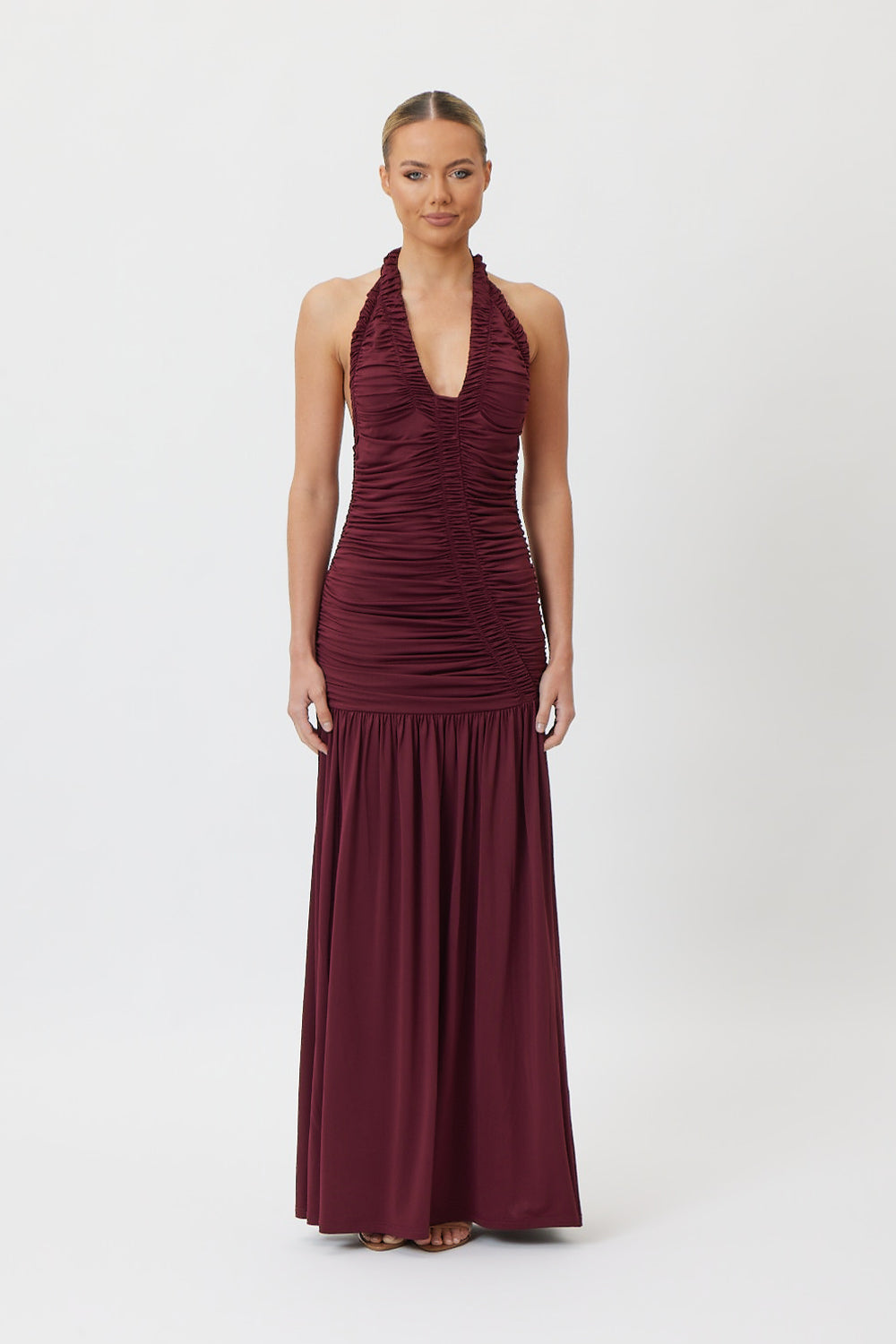 Corisca Maxi Dress Wine