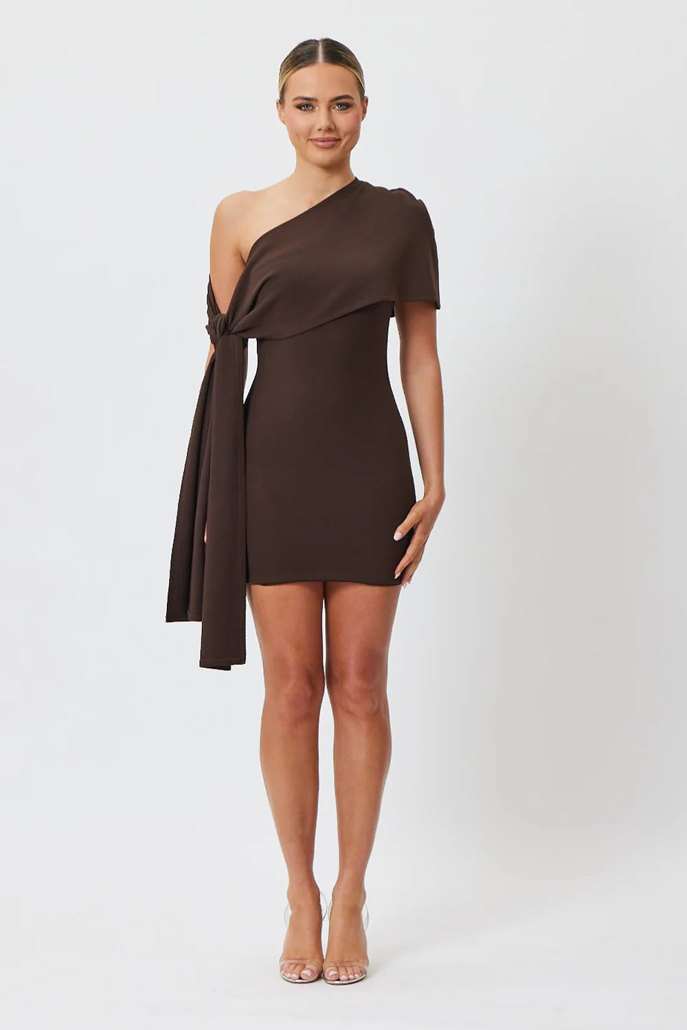 Sample U41Z9 Mini Dress Brown 6