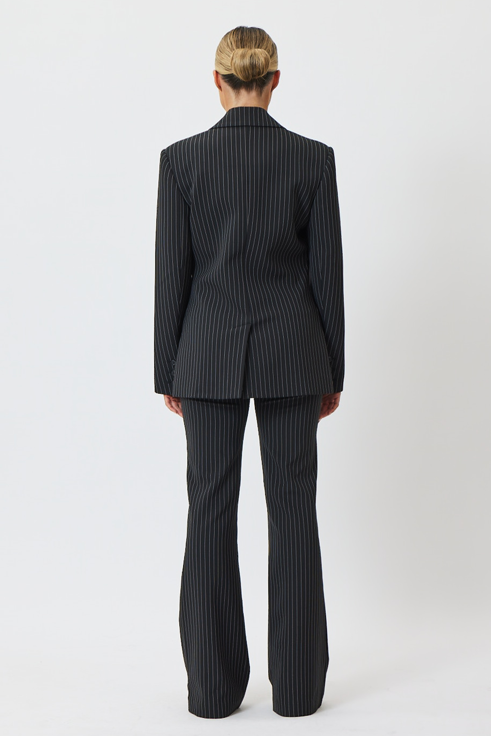 Remy Blazer Black Pinstripe