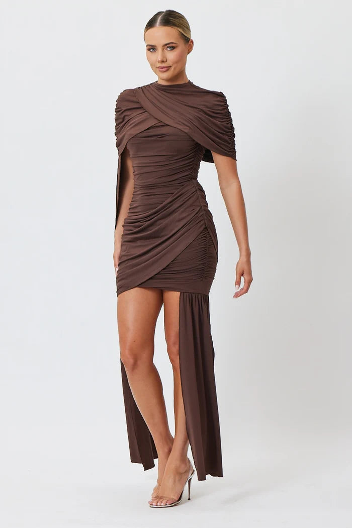 Sample 10QW8 Mini Dress Brown 6