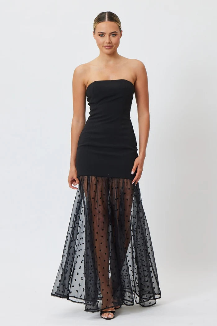 Sample 44237 Maxi Dress Black 6