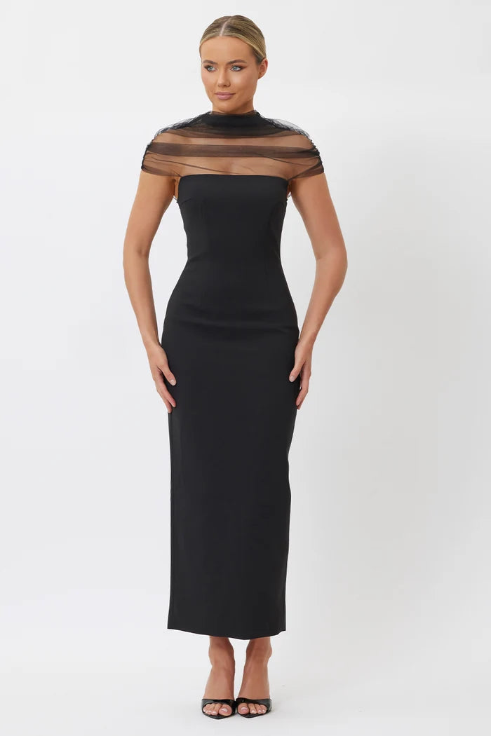 Sample XSBE4 Midi Dress Black 8