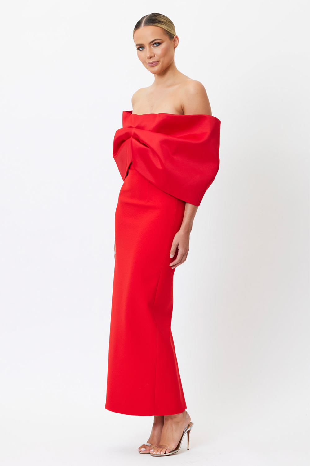 Sample TBYFW Midi Dress Red 6
