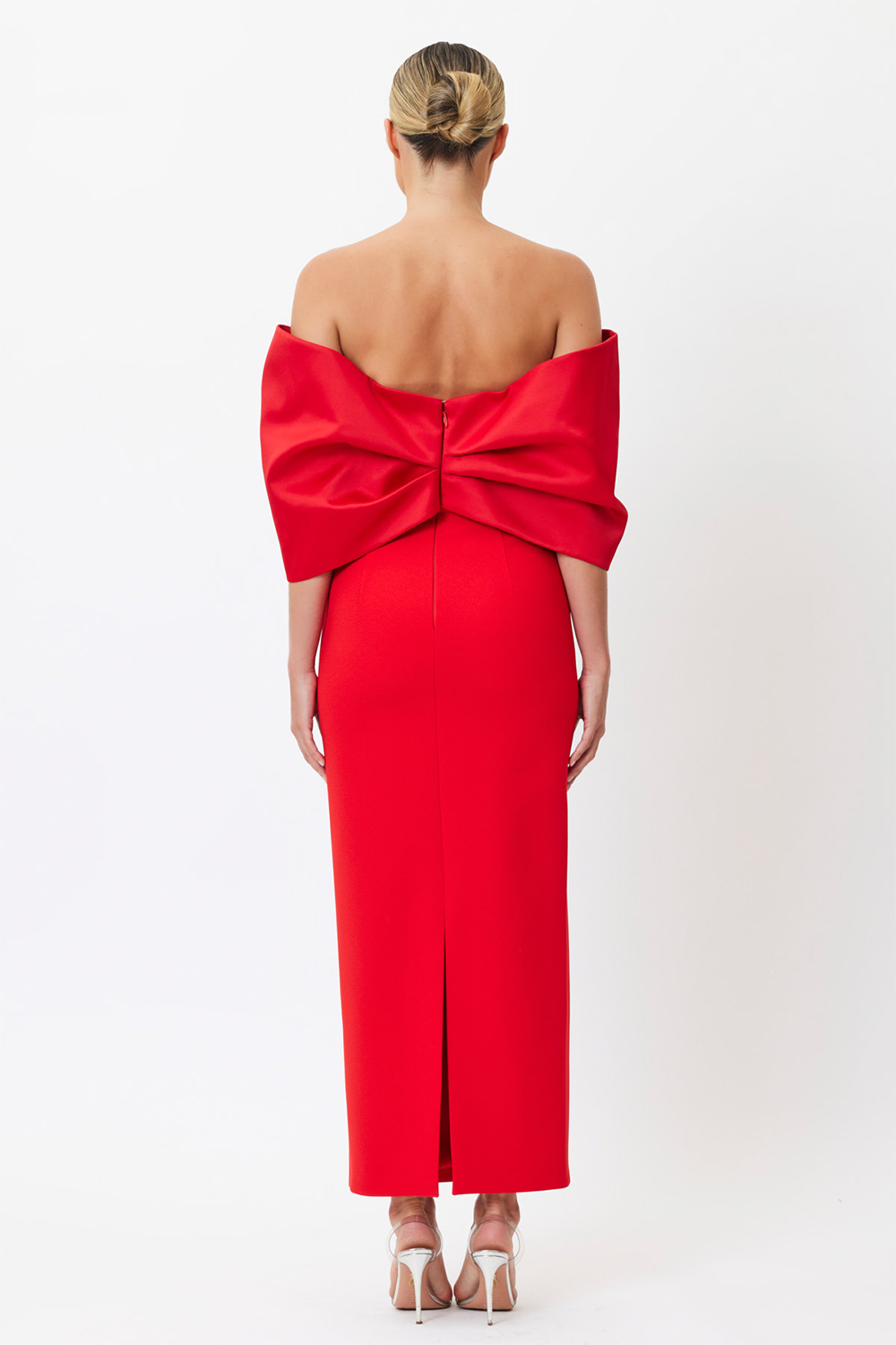 Sample TBYFW Midi Dress Red 6