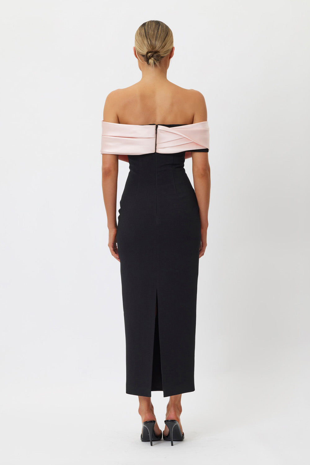 Claudia Midi Dress Black