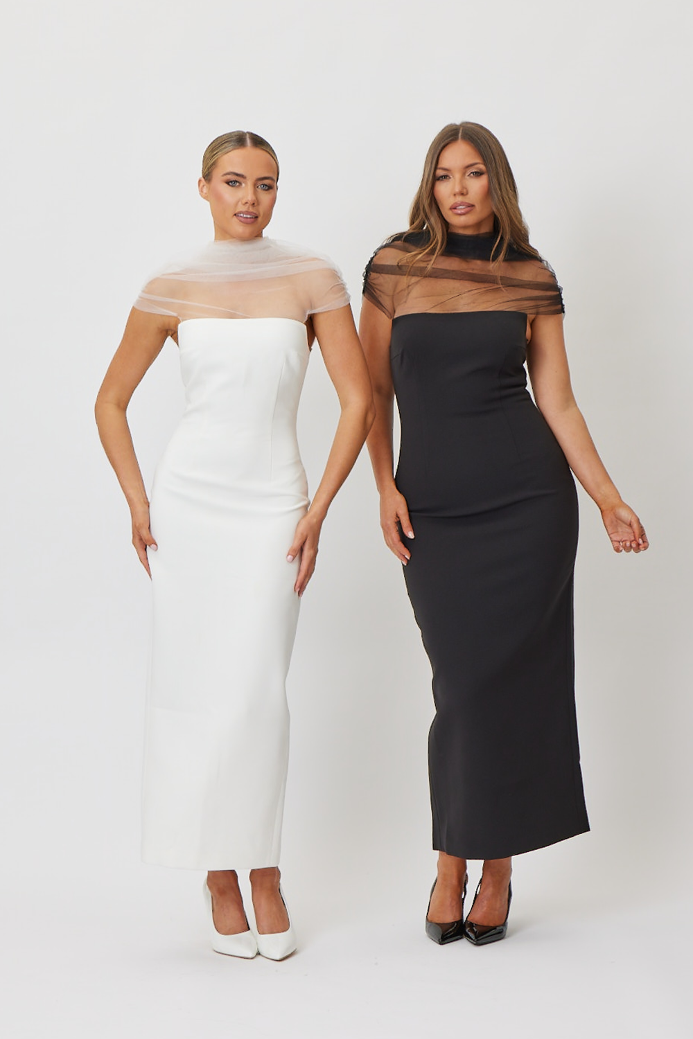 Marlee Midi Dress Black