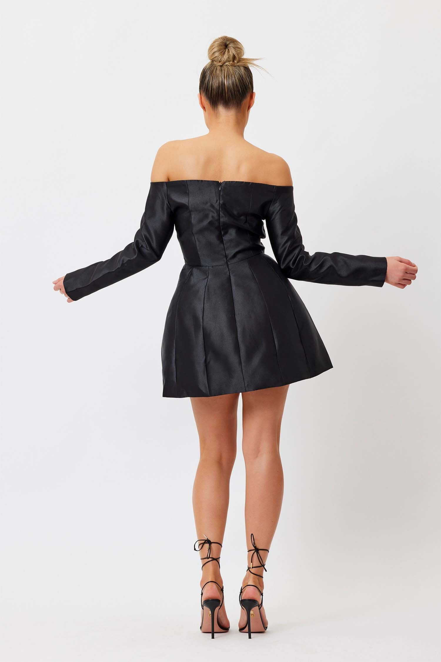 Michelle Mini Dress - Black