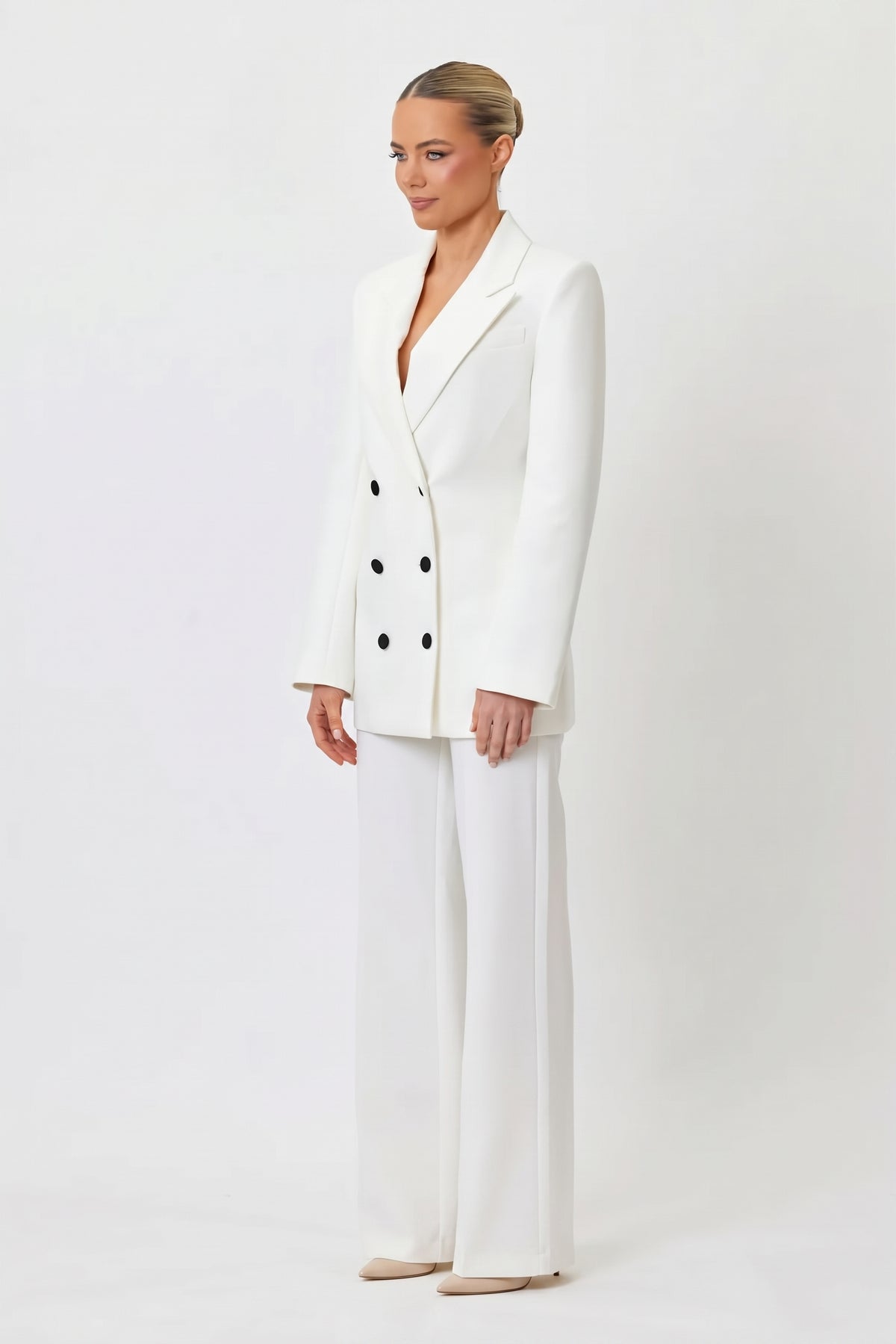 Hidi Blazer White