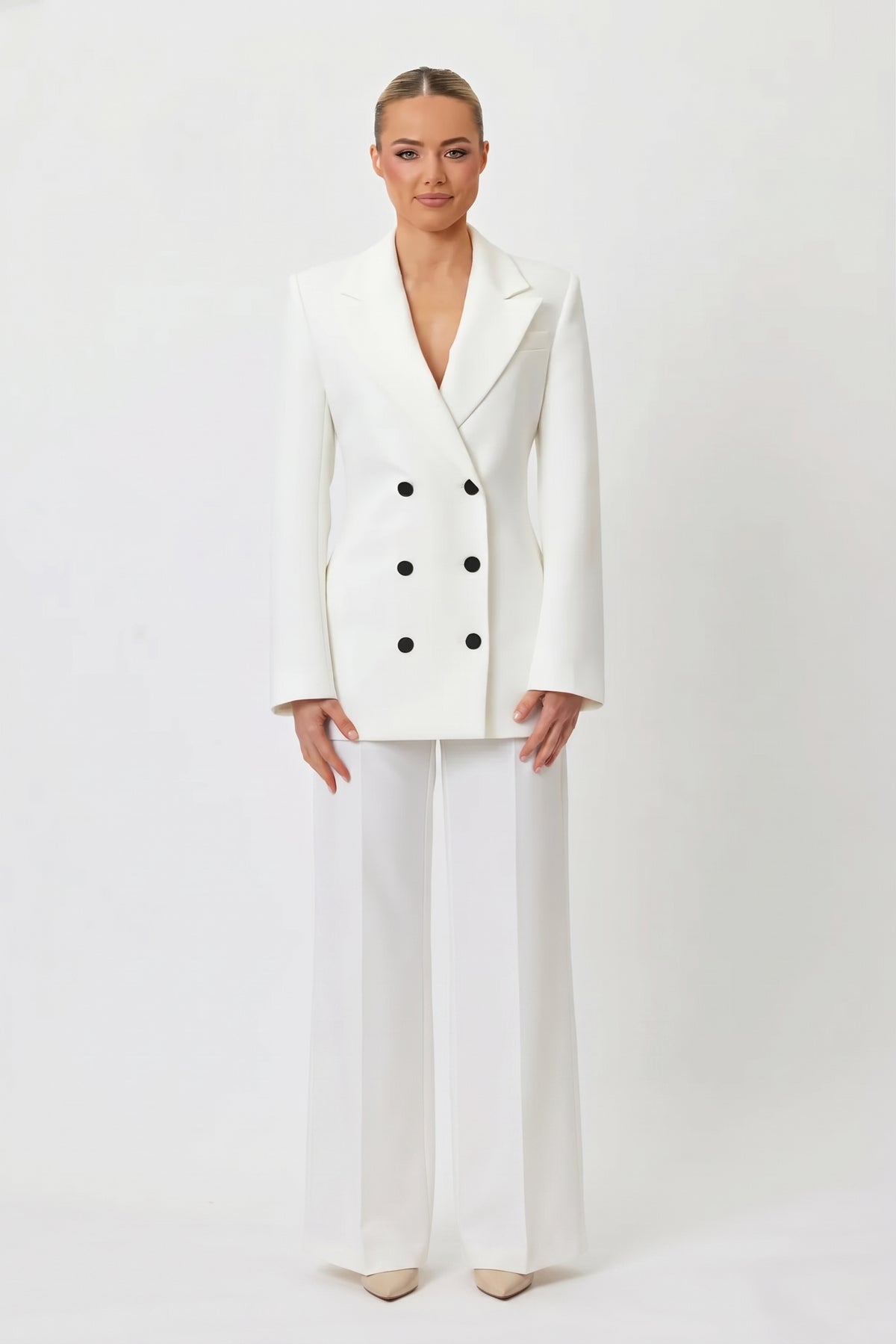 Hidi Blazer White