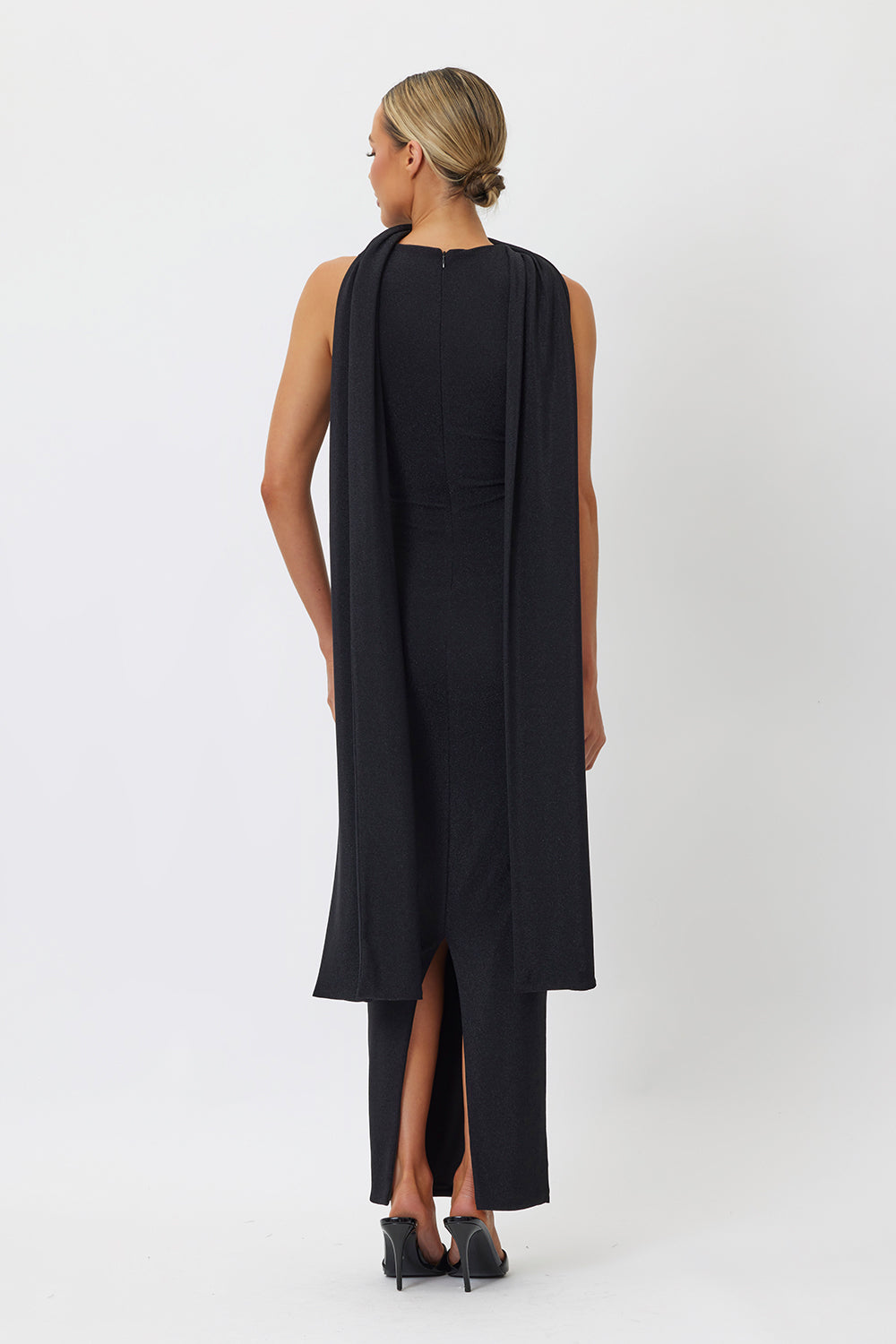 Tanya Midi Dress Black
