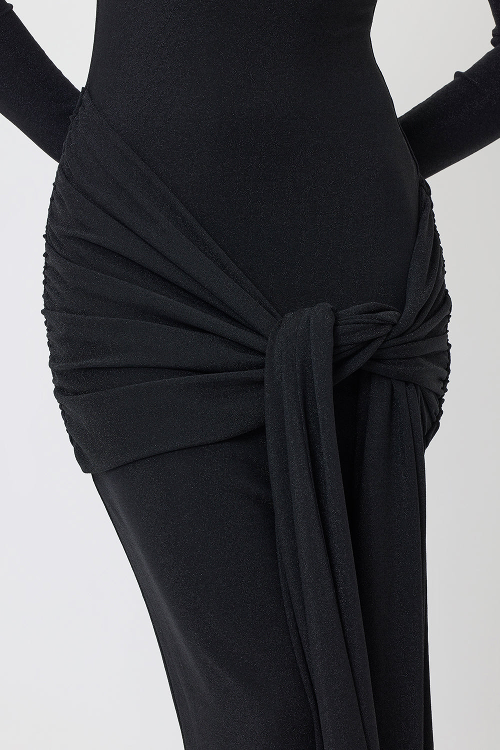 Georgianna Midi Dress Black