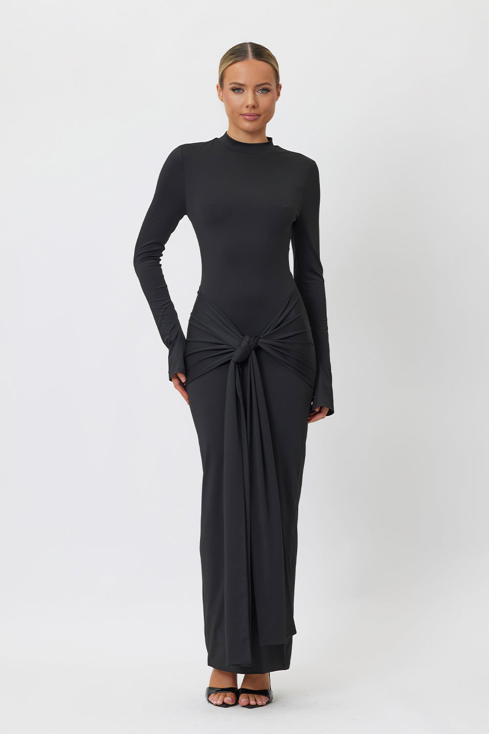 Noa Midi Dress Black