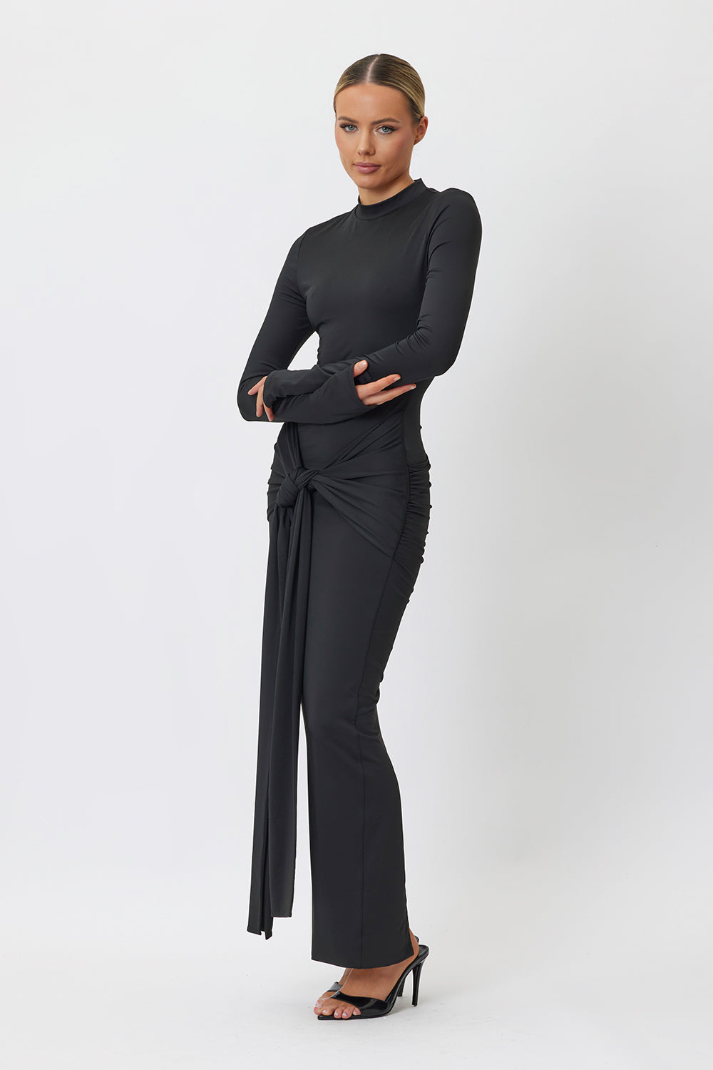 Noa Midi Dress Black
