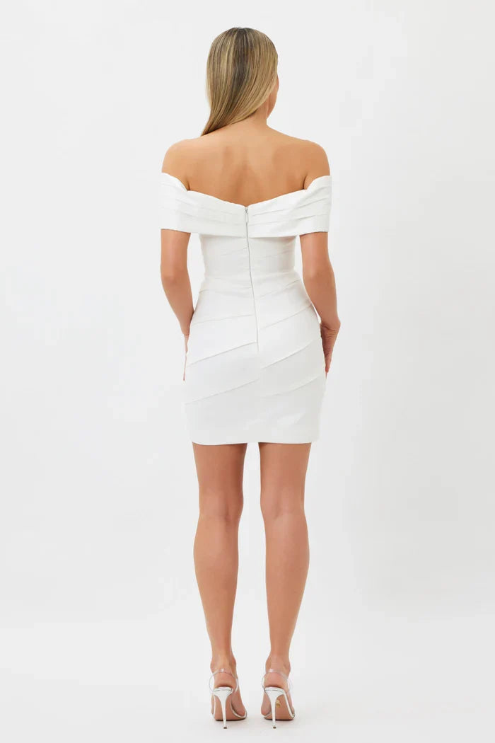 Sample B6UE6 Mini Dress White 6