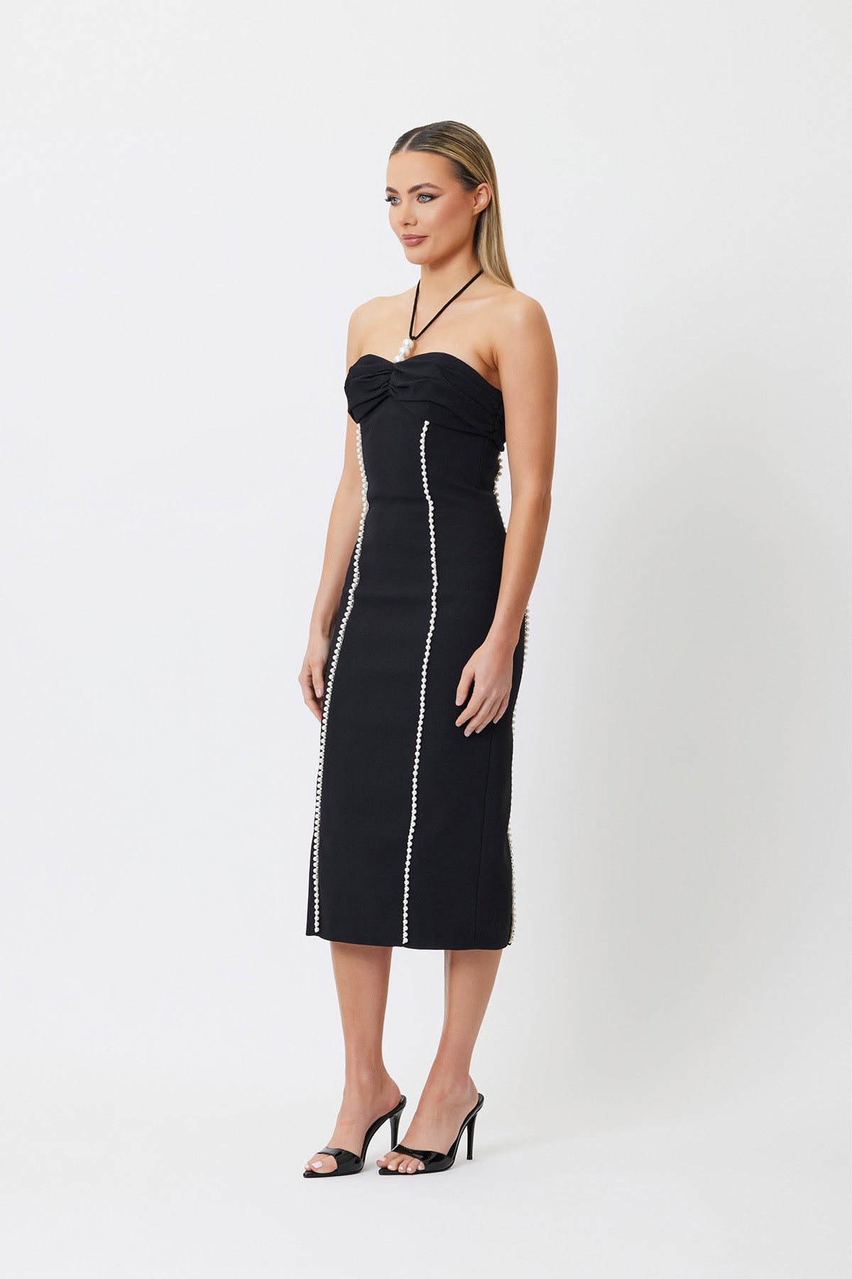 Lyla Midi Dress Black